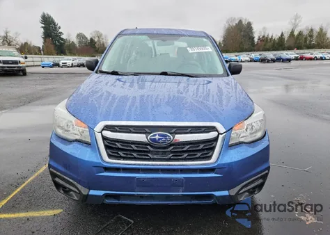 2017 Subaru Forester 2.5I z USA, uszkodzony, nr VIN JF2SJAAC8HH441183
